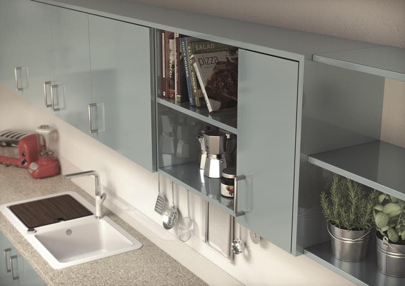 Sorrento Acrylic Blue Metallic Roomset